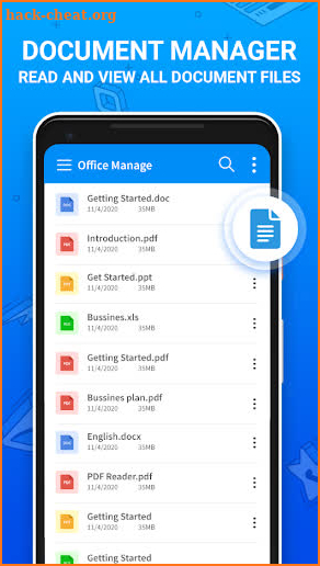 All Documents Reader: Docx, Xlsx, PPT, PDF, TXT screenshot
