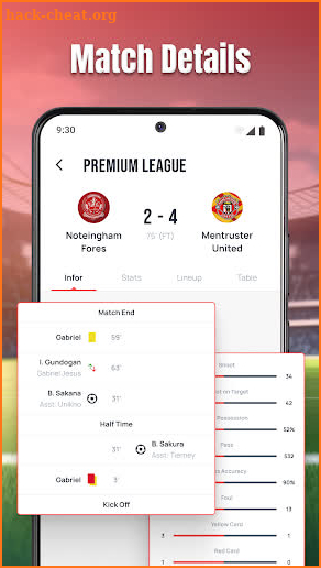 All Football Live Score screenshot