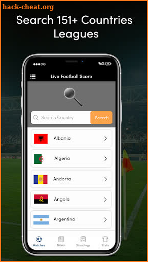 All Football TV HD Live Streaming App screenshot