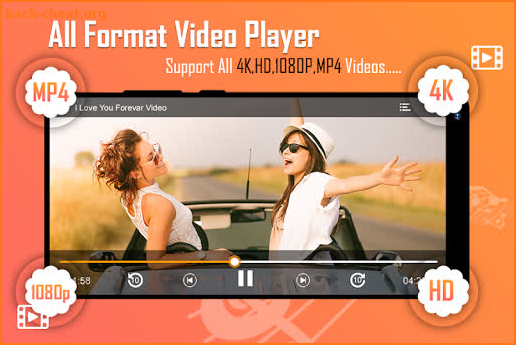 All Format Video Player - free hd video player screenshot