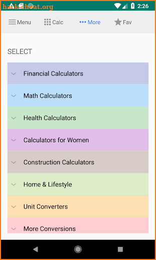 All-in-one Calculator Pro screenshot