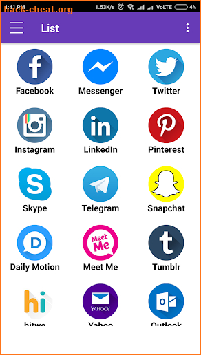 All in one social media network pro screenshot