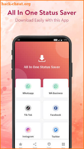 All In One Status Saver Pro screenshot