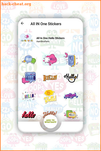 All In One Stickers For Whatsapp screenshot