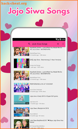 All Jojo Siwa Songs And Vlogs New screenshot