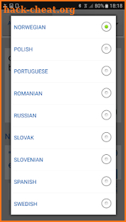 All language translator screenshot