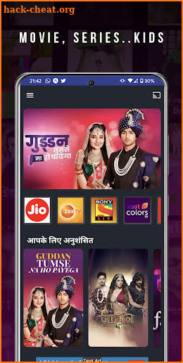 ALL live jio tv channel helper screenshot