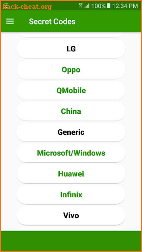 All Mobile Secret Codes Updated 2020 screenshot