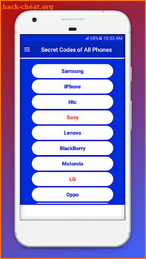 All Mobiles Secret Codes Latest 2020 screenshot
