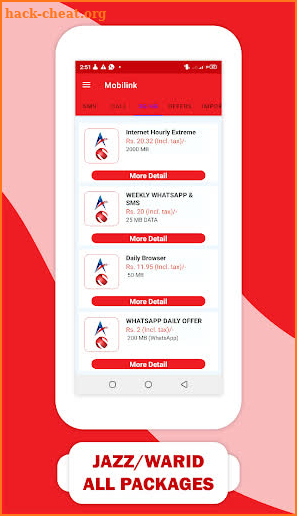 All Network Packages Pakistan screenshot