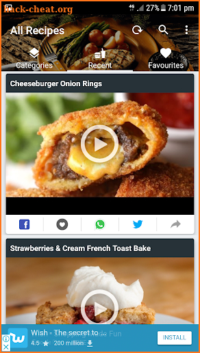 All Recipes - cooking Recipes Videos screenshot