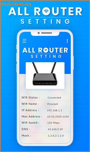 All Router Settings - Setup WiFi Password screenshot