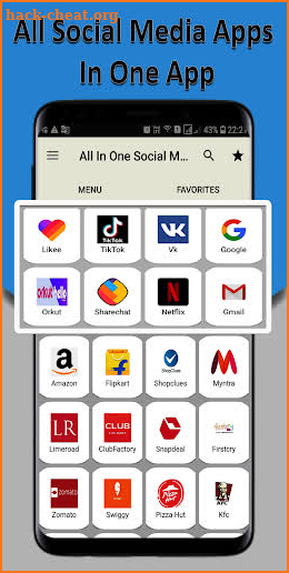 All social media and social network app 2020 screenshot