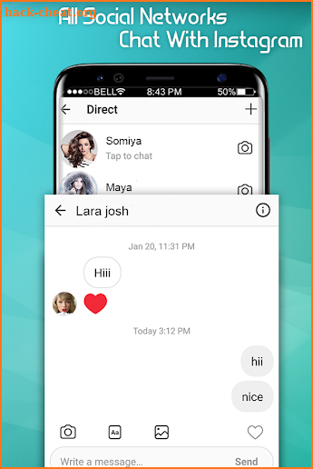 All Social Network 2018 - All in One Messenger screenshot