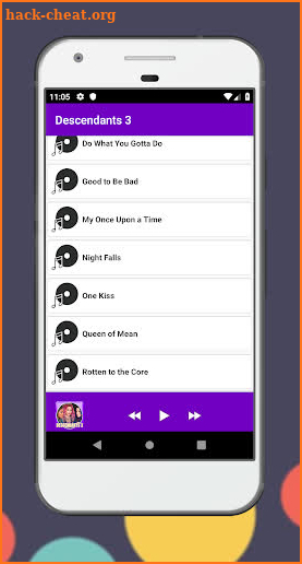 All song Descendants 3 + lyrics screenshot