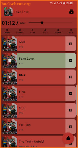 All Songs BTS (No Internet Required) screenshot