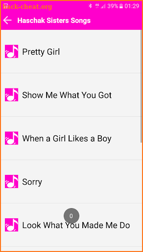 All Songs Hschak Sisters screenshot