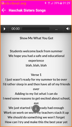 All Songs Hschak Sisters screenshot
