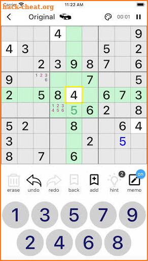 All Sudoku - 5 kinds of sudoku puzzle in one app screenshot