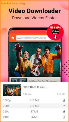 All Video Mp3 Mp4 Downloader screenshot