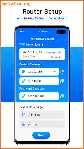 All WiFi Router Settings screenshot