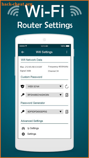 All WiFi Router Settings screenshot