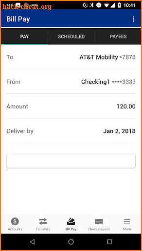 Allegiance Credit Union Mobile screenshot