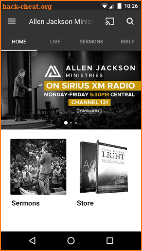 Allen Jackson Ministries screenshot