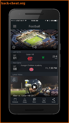 Allen Sports screenshot