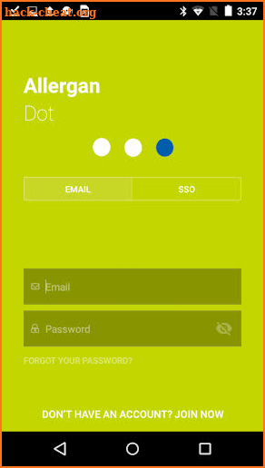 Allergan Dot screenshot