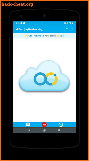 allGeo (f.k.a. myGeoTracking) screenshot