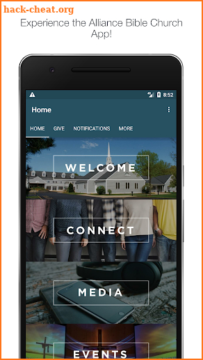 Alliance Bible Church screenshot