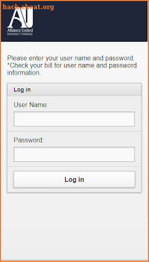 Alliance United Insurance screenshot