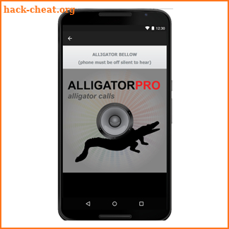 Alligator Calls BLUETOOTH screenshot