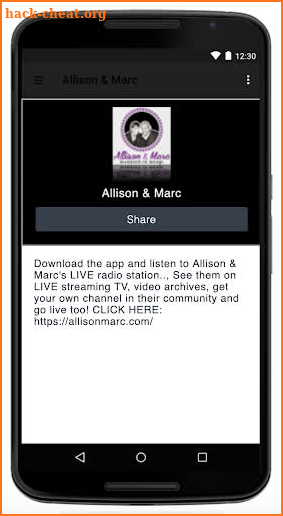 Allison & Marc screenshot