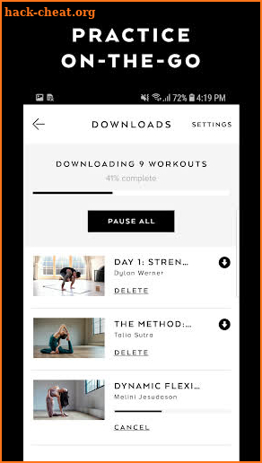 Alo Moves - Yoga Classes screenshot