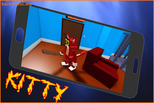 Alpha Kitty rblox granny mod scary screenshot