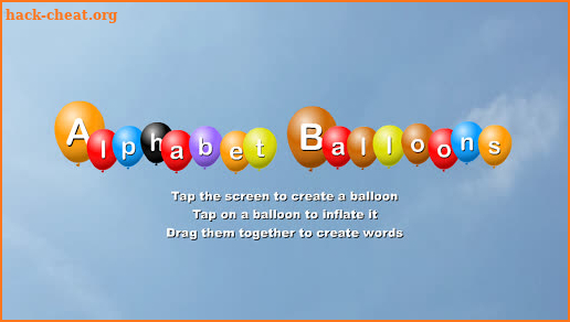 Alphabet Balloons for Kids screenshot