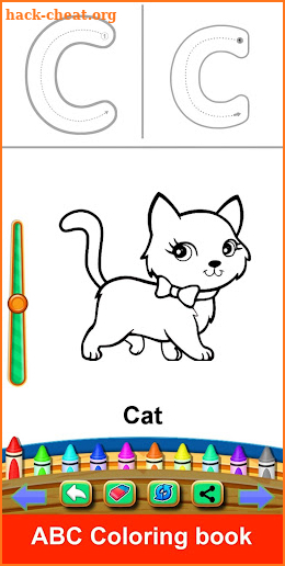 Alphabet Coloring screenshot