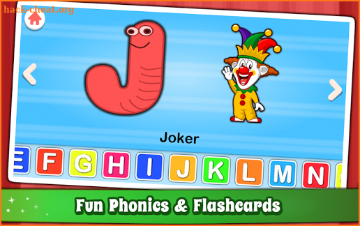 Alphabet for Kids ABC Learning - English screenshot