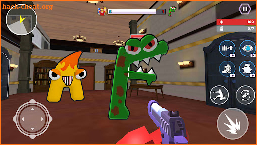 Alphabet Shooting: Escape Time screenshot