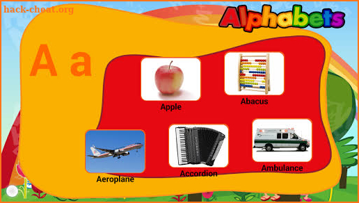 Alphabets for kids screenshot