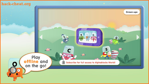 Alphablocks World screenshot