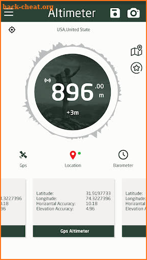 Altitude Meter - Altimeter App screenshot