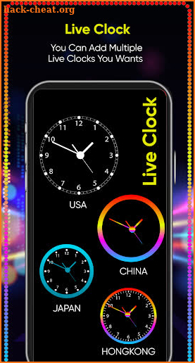 Always on Display AMOLED Super Edge Light Clock screenshot