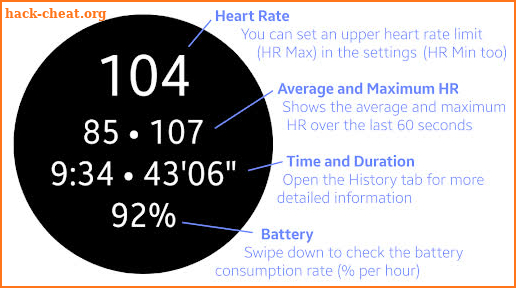 Always-On Heart Rate screenshot