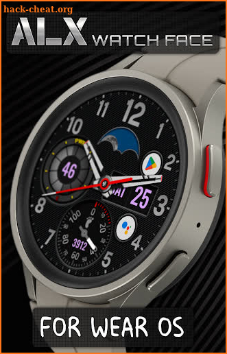 ALX01 Analog Watch Face screenshot