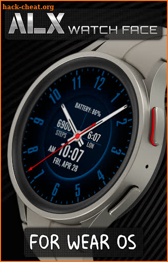 ALX04 Analog Watch Face screenshot