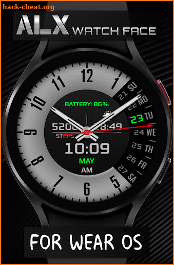 ALX04 Hybrid Watch Face screenshot