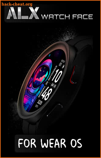 ALX07 Digital Watch Face screenshot